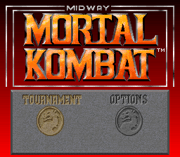 Mortal Kombat Title Screen